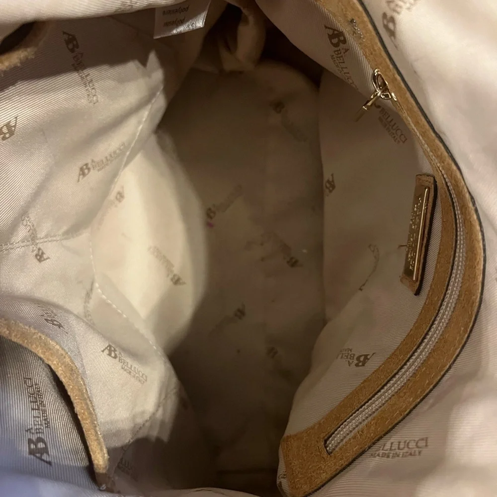 A.BELLUCCI leather messenger bag - Picture 8 of 9